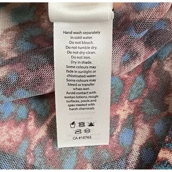 Sea Level Swim Australia Kaftan Womens One Size OS Hunter Mesh Swim Cover Up NWT - Picture 5 of 10